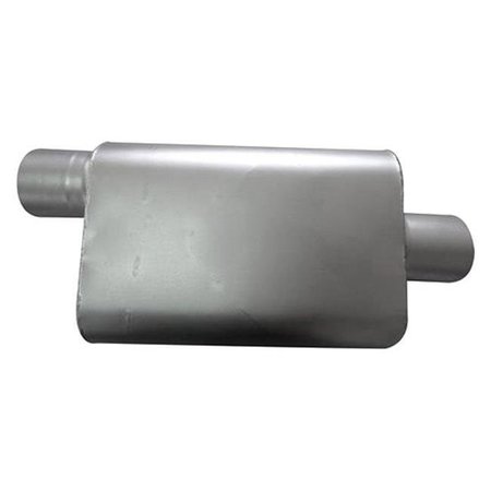 SPEED FX Speed FX S73-2506AS 2.5 in. Inlet Exhaust Muffler S73-2506AS